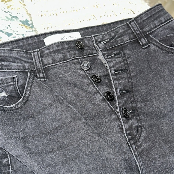 KanCan Women's black High Rise Jeans size 9/28 - Picture 3 of 7